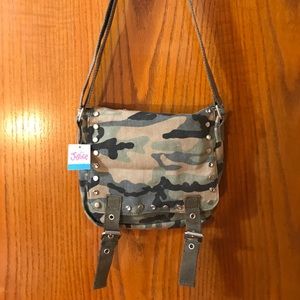 Camo Purse with Rhinestone accents